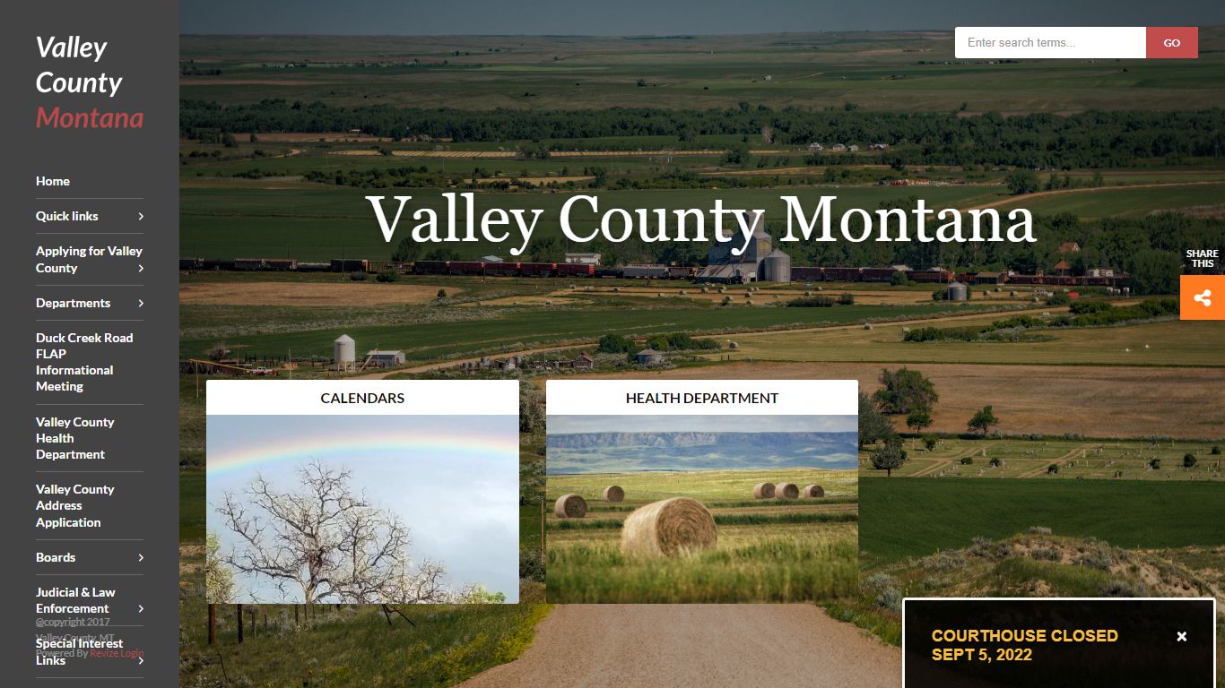 Welcome To Valley County, MT
